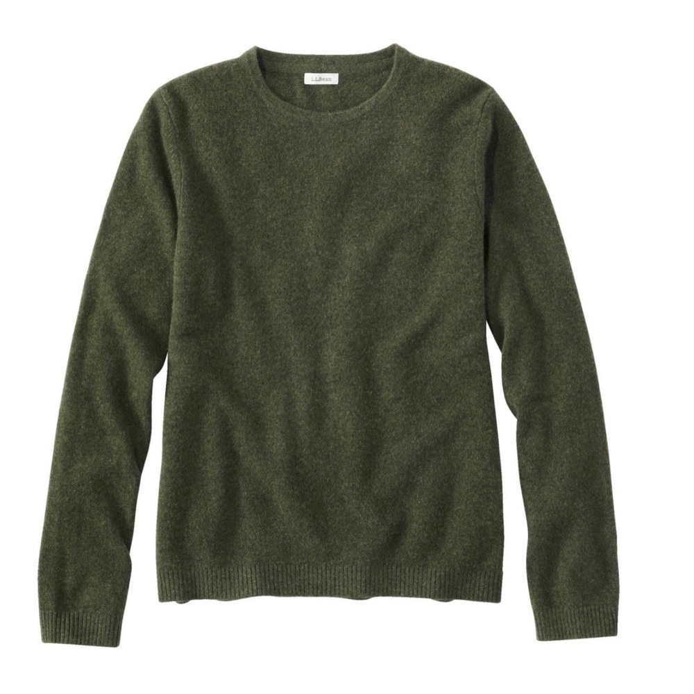 B. Moss Crew Neck Sweater 60% Merino Wool
